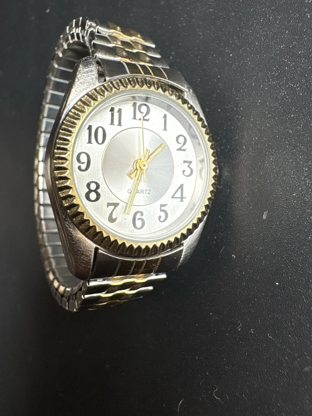 Women’s Quartz Two-Tone Silver and Gold Expansion Band Watch